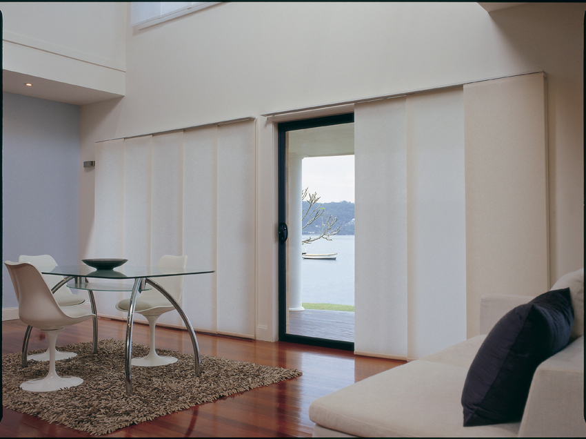 Glide Panel Blinds Decorating Decor Interiors