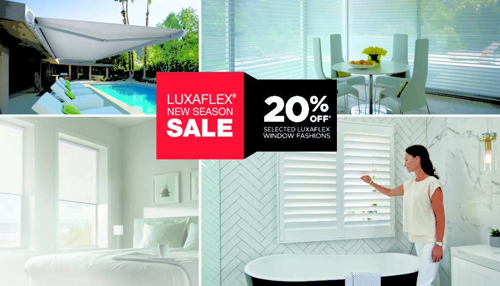 Luxaflex 2017 New Season Sale
