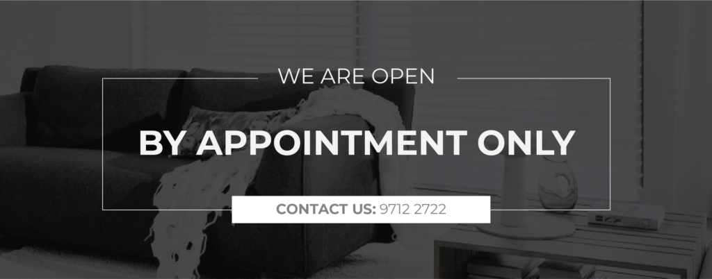appointment only