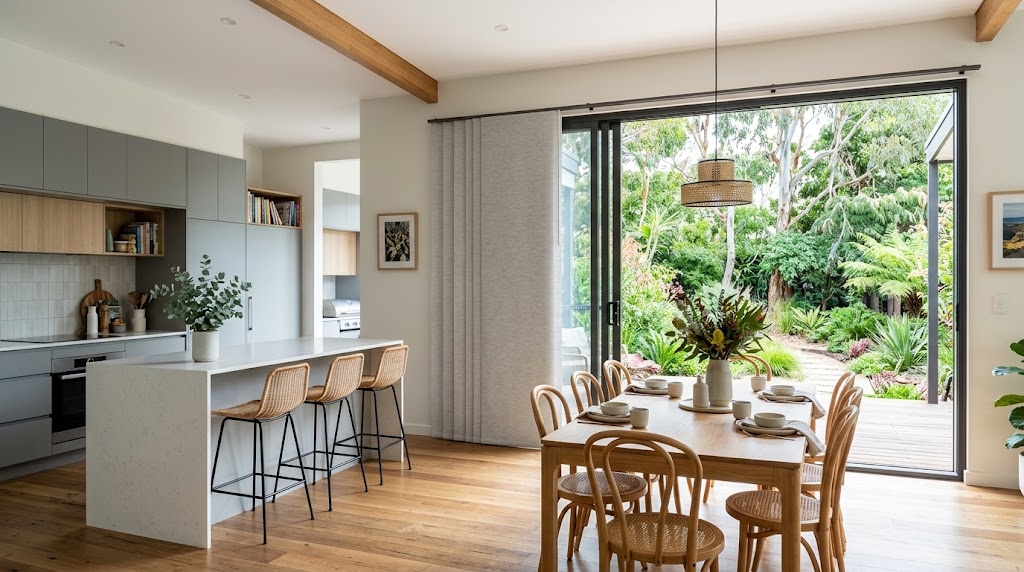 Panel Glide and Vertical Blinds for Sliding Doors